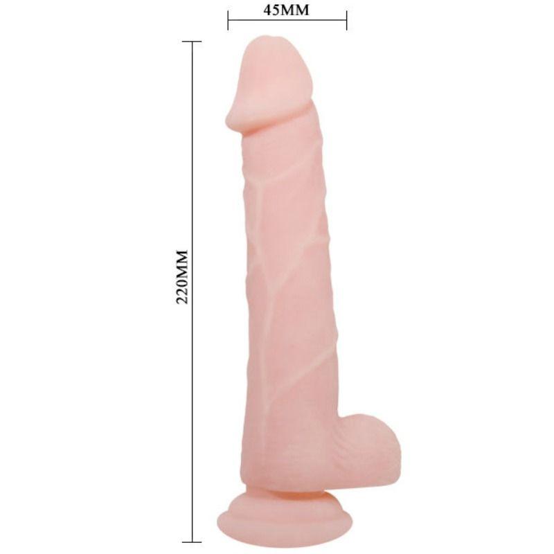 baile dildo super realistico 22 cm