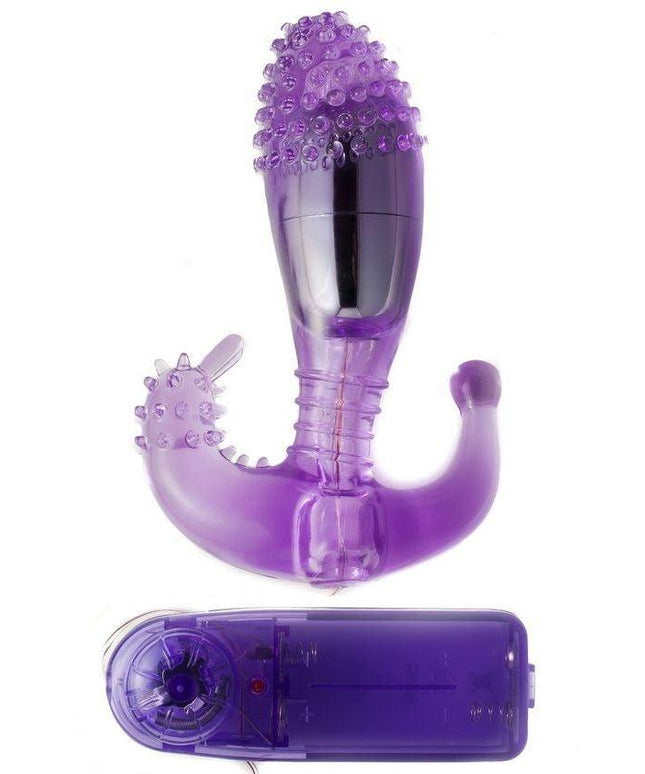 BAILE - STIMOLATORE VAGINALE E ANALE LILLA CON VIBRAZIONE - Only Vibes