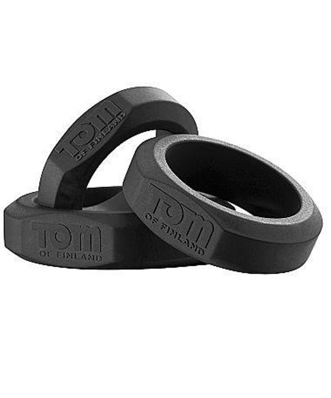 tom of finland set 3 anelli per cazzo in silicone