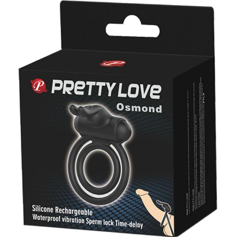 pretty love anello vibratore in silicone osmond