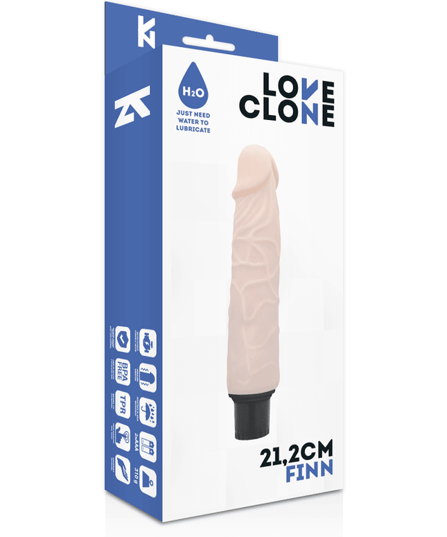 loveclone vibratore autolubrificante finn 21 2 cm o 3 8 cm