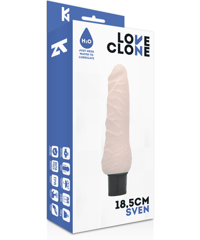 loveclone vibratore autolubrificante sven 18 5 cm o 3 3 cm
