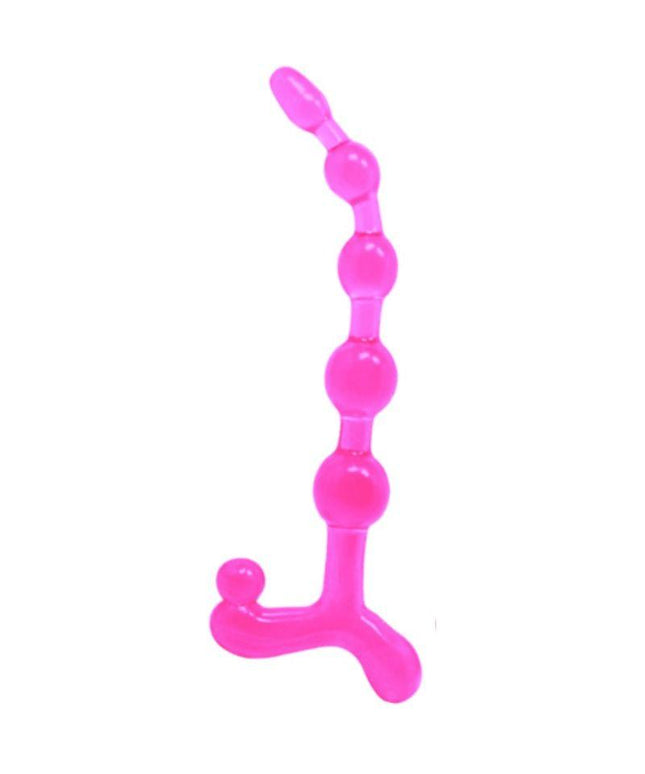 baile sfere anal rosa flessibili twist
