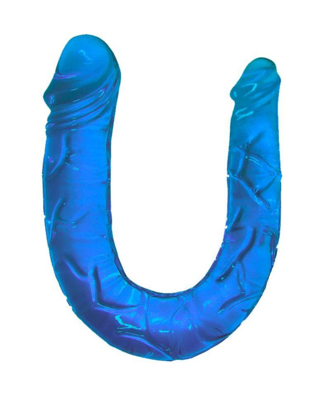 baile doppio dong doppio dildo blu