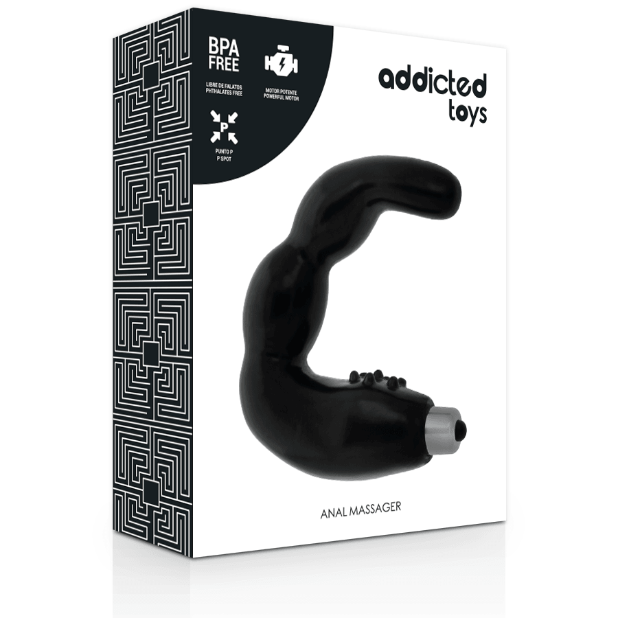 addicted toys vibrazione del massaggiatore anale della prostata