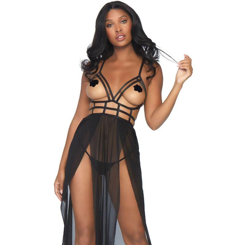 leg avenue cage maxi abito e perizoma s m