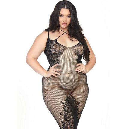 leg avenue abito con doppia cinturina 1x 2x