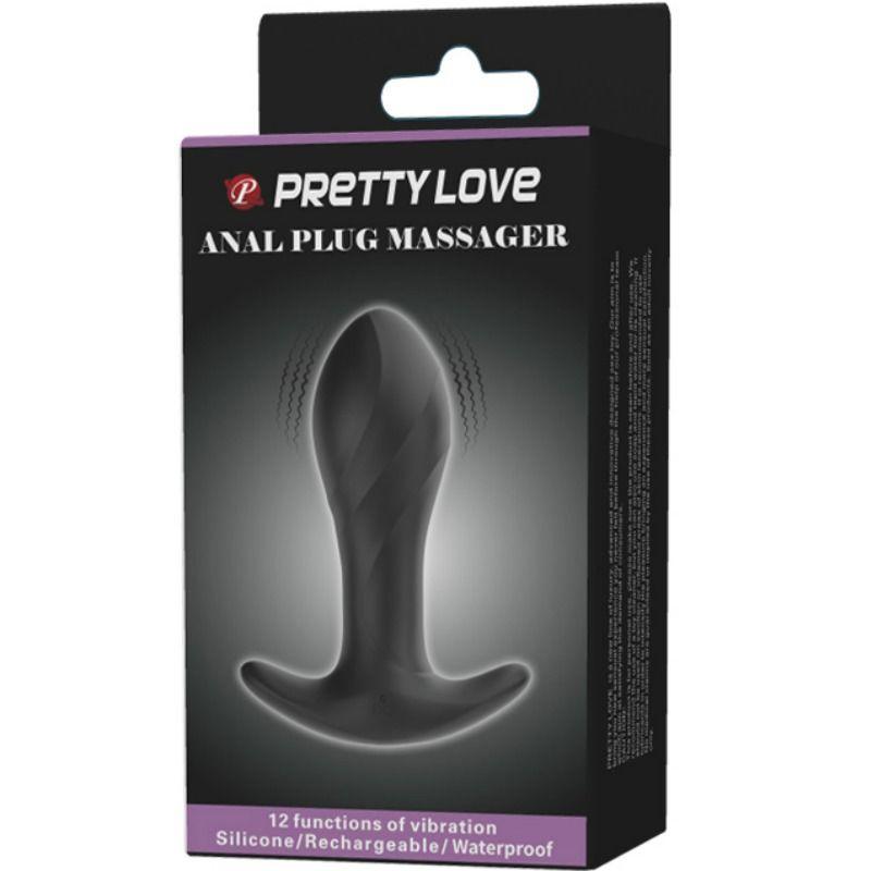 pretty love vibratore anale nero