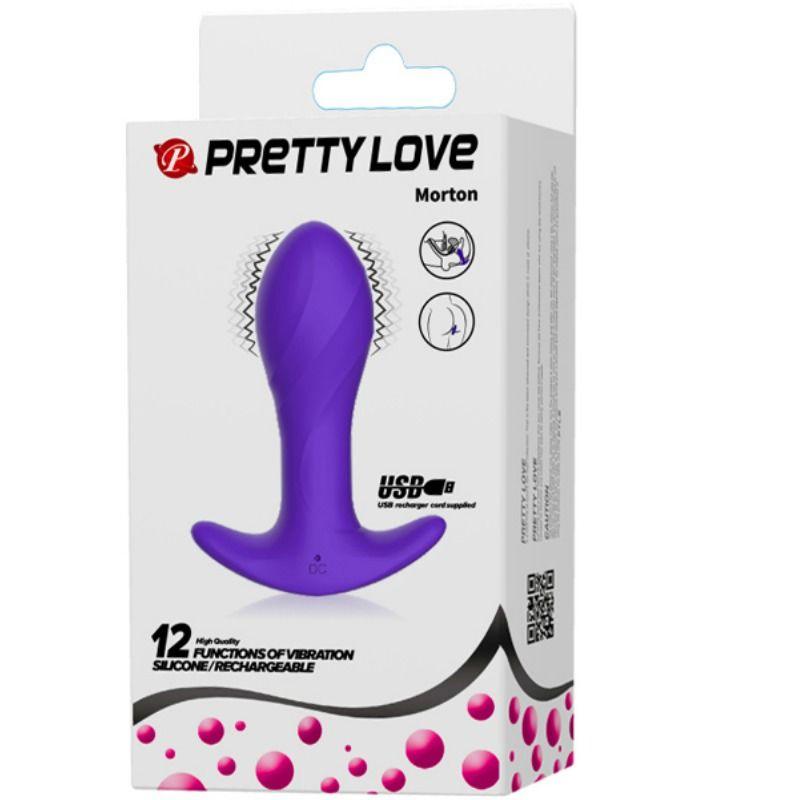 pretty love vibratore anale lilla