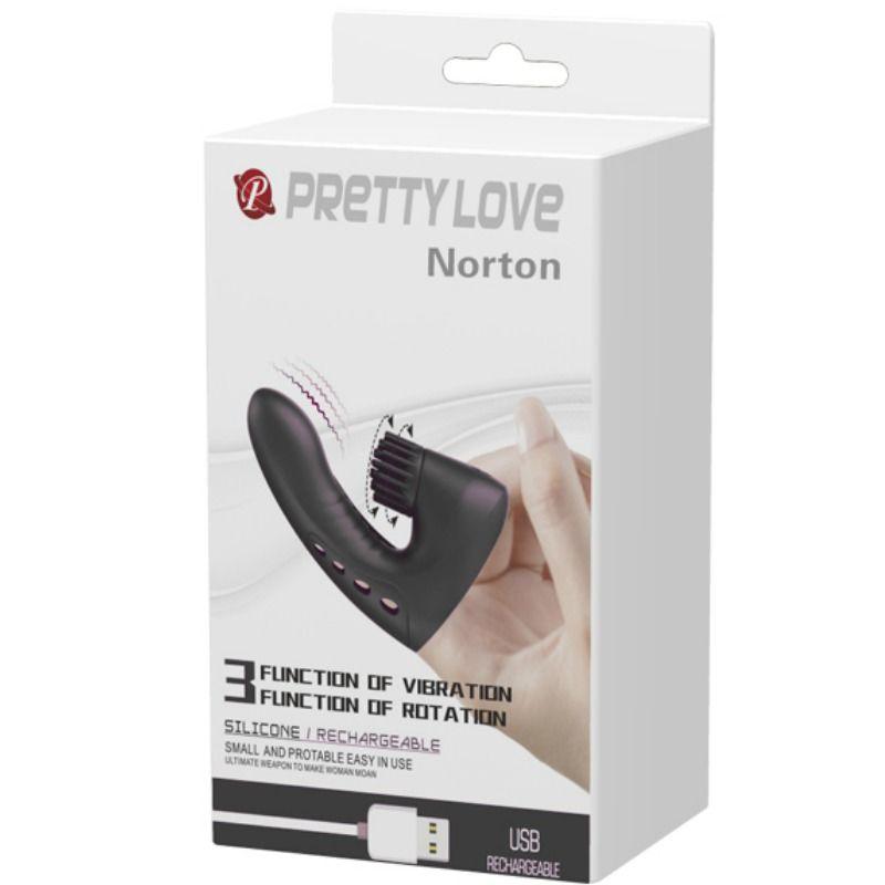 pretty love norton ditale con vibrazione rotazione