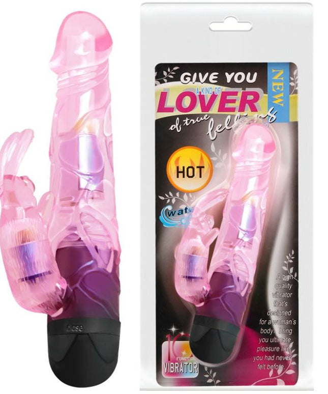 BAILE - REGALATI IL VIBRATORE AMANTE CON CONIGLIO ROSA