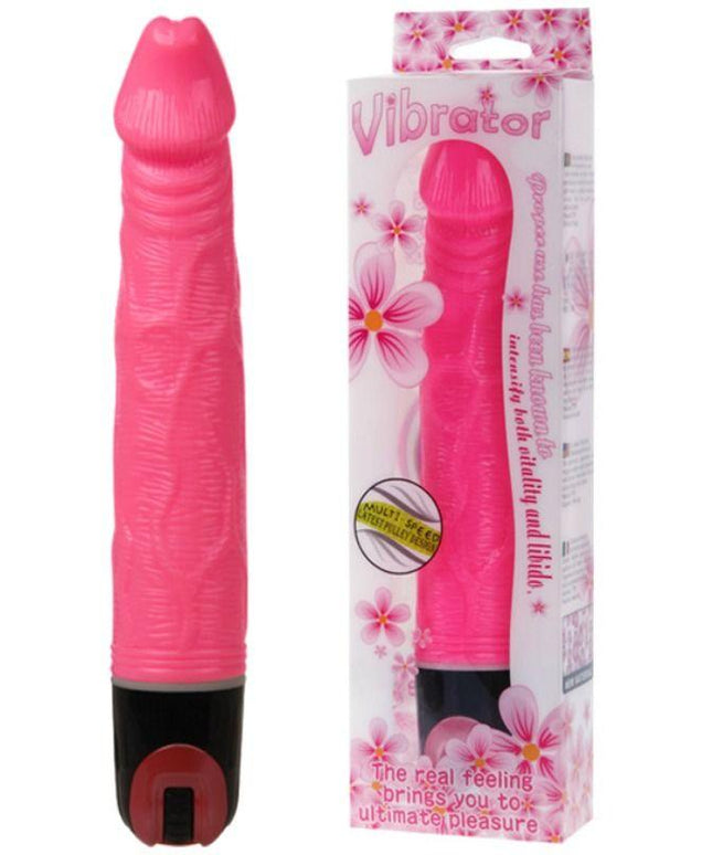 baile vibratore da ballo multispeed 21 5 cm rosa