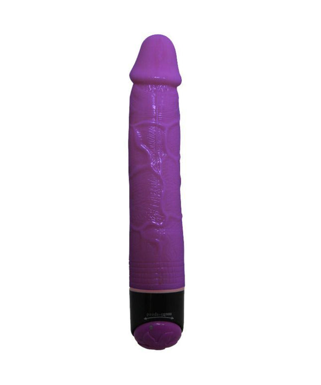 baile vibratore realistico sex colorato lilla 23 cm