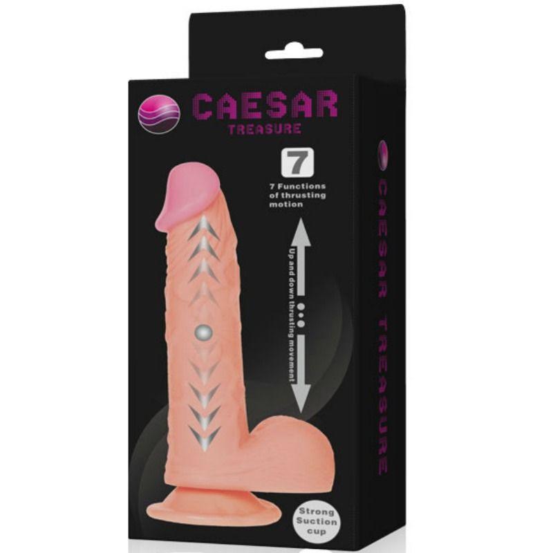 baile funzione up down del dildo realistico del tesoro di caesar