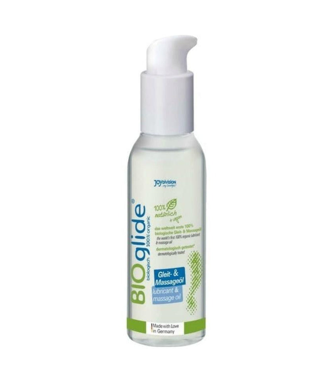 bioglide lubrificante e olio da massaggio biologico 125 ml