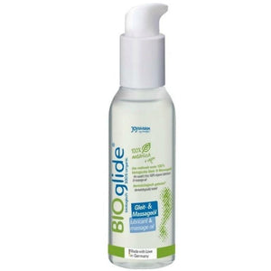 bioglide lubrificante e olio da massaggio biologico 125 ml