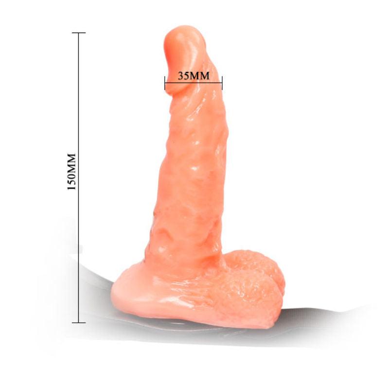 BAILE - IMBRAGATURA CON PENE REALISTICO E MUTANDINE REGOLABILI ULTRA APPASSIONATE 15.5 CM - Only Vibes