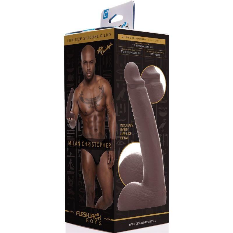 fleshjack dildo di christopher milano 18 4 cm