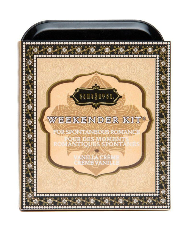 kamasutra weekender tin kit crema vaniglia vaniglia