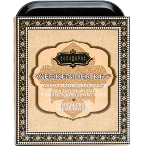 kamasutra weekender tin kit crema vaniglia vaniglia