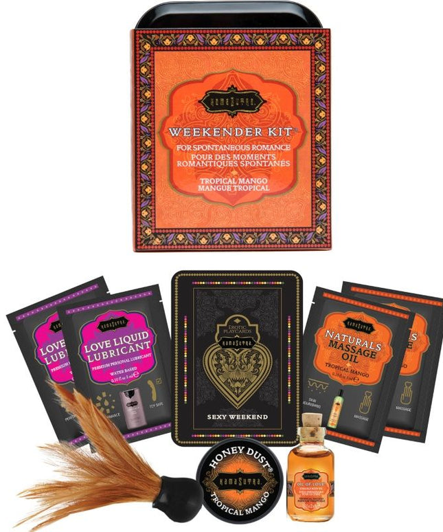 KAMASUTRA - WEEKENDER KIT IN LATTA MANICO TROPICALE