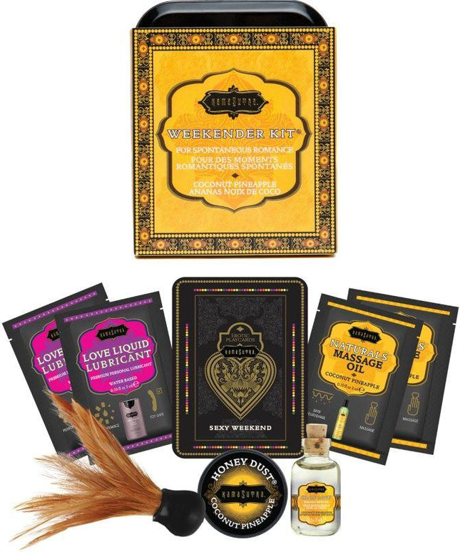 kamasutra weekender tin kit cocco e ananas