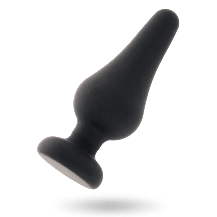 INTENSE - PLUG ANALE PIPO M SILICONE NERO 11 CM - Only Vibes