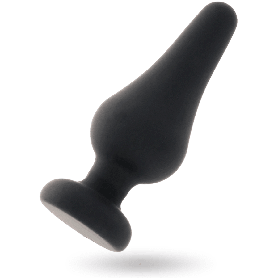 INTENSE - PLUG ANALE PIPO L SILICONE NERO 13 CM - Only Vibes