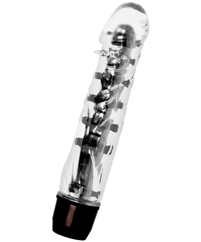 GLOSSY - LENNY VIBRATORE NERO