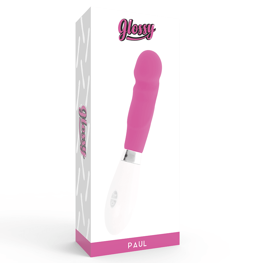 glossy paul vibratore rosa