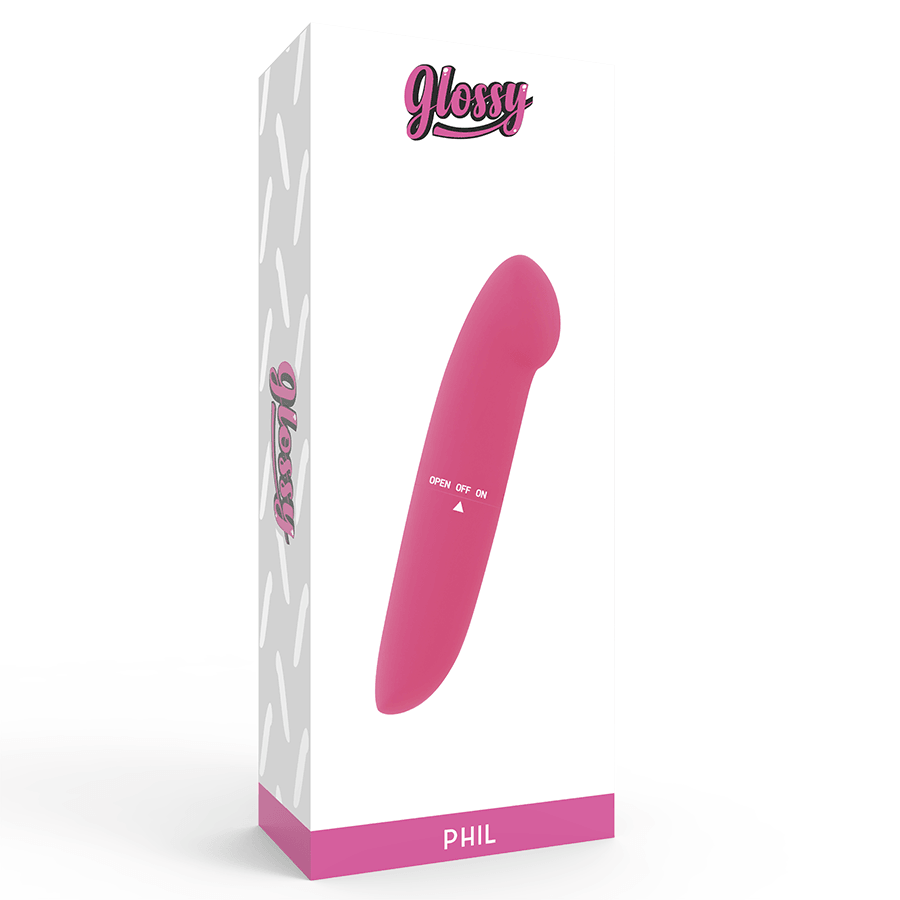 glossy phil vibratore rosa