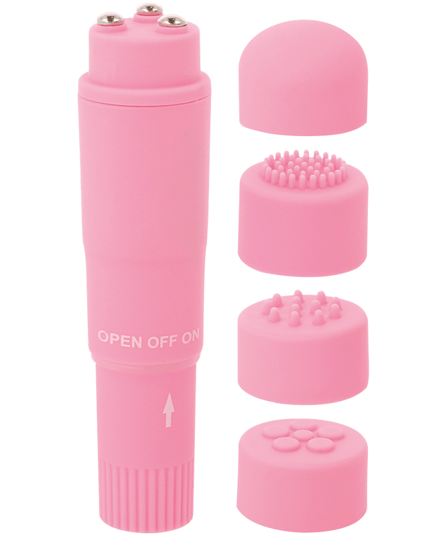 glossy massaggiatore pocket kurt rosa