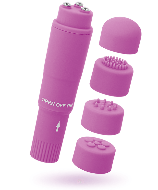 glossy massaggiatore kurt pocket viola