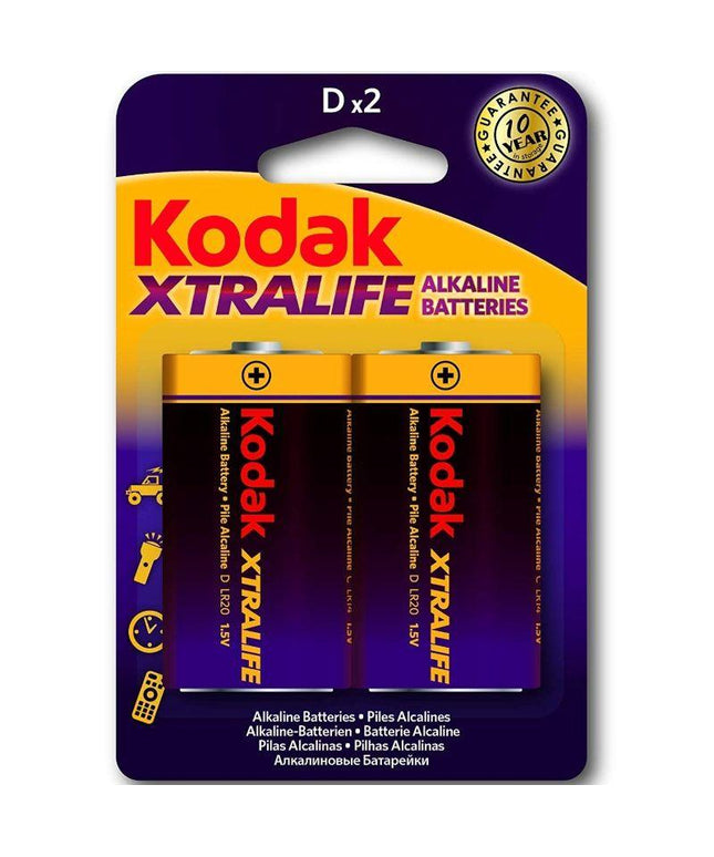 kodak batterie alcaline xtralife lr20 d lr20 1 5v