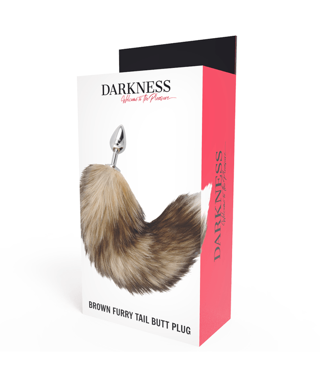 darkness tail butt plug silver