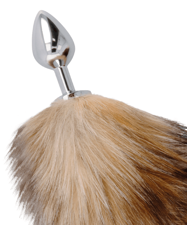 darkness tail butt plug silver