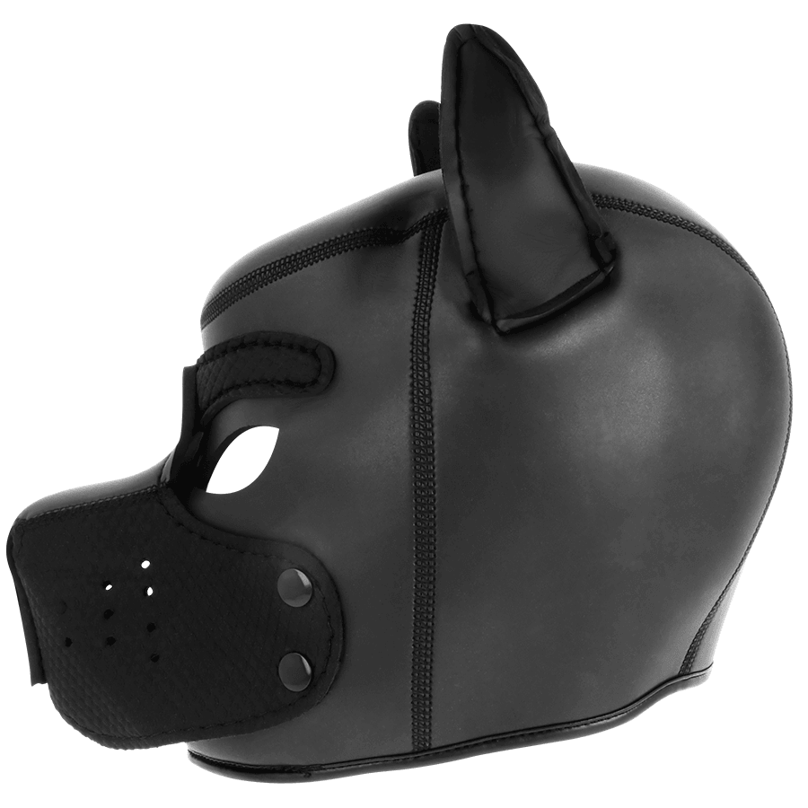 darkness maschera per cani in neoprene con muserola rimovibile m