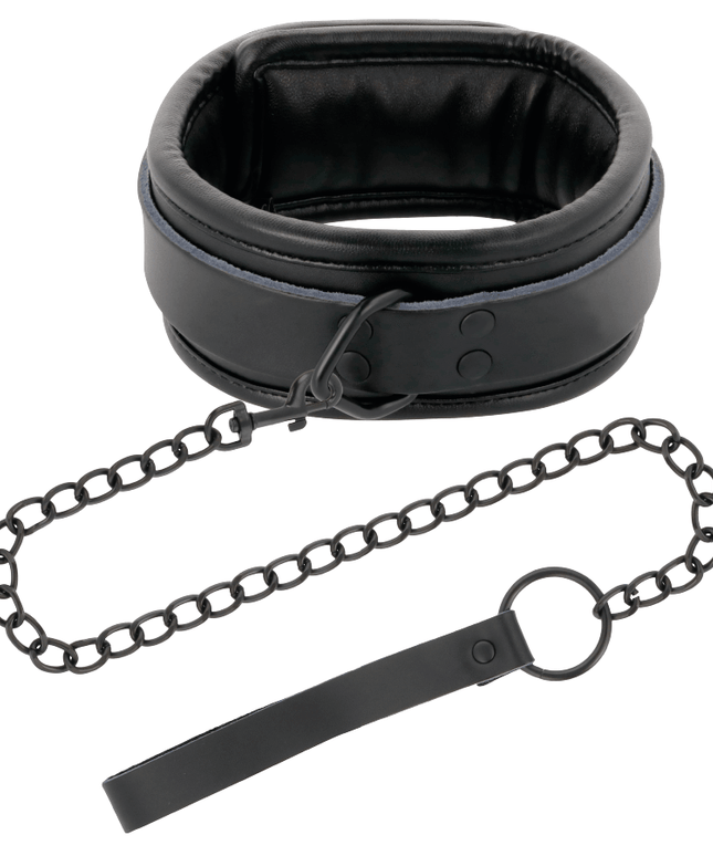 darkness collana nera con catena