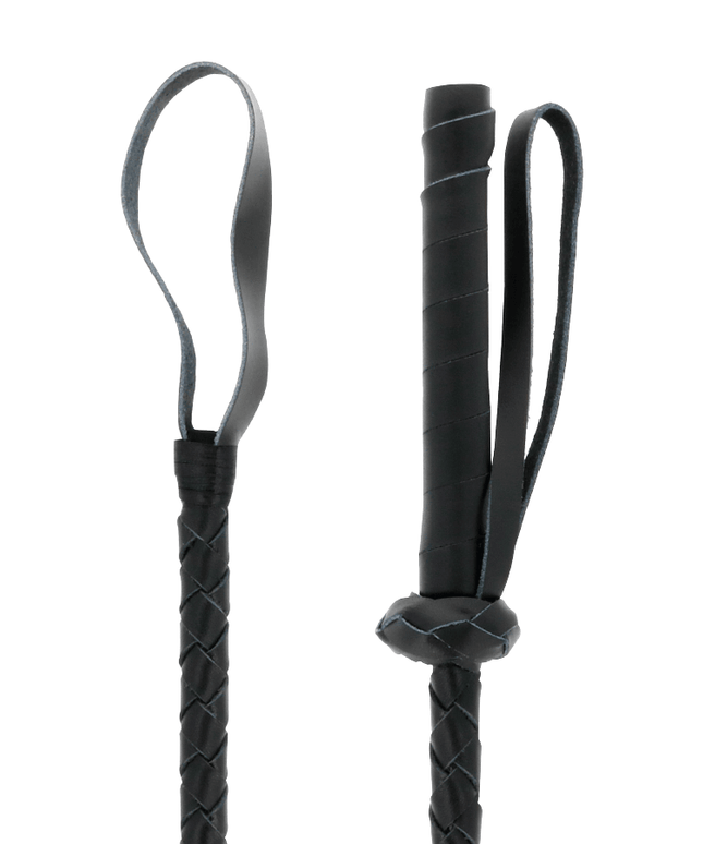 darkness frusta fetish bdsm in pelle 60cm