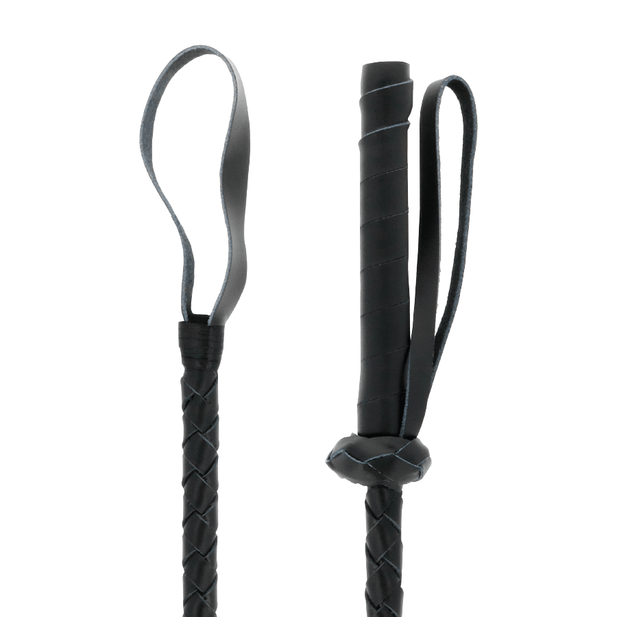 darkness frusta fetish bdsm in pelle 60cm