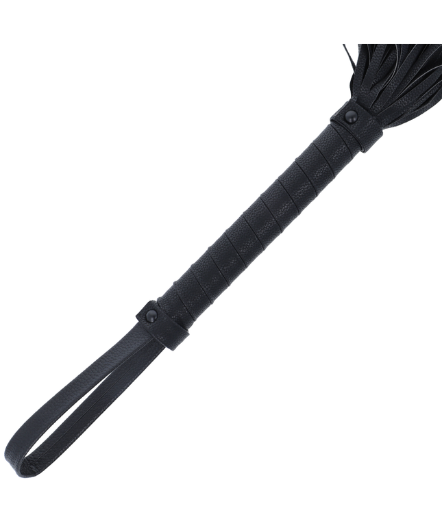 DARKNESS - FRUSTA BONDAGE NERA 42CM IN PELLE
