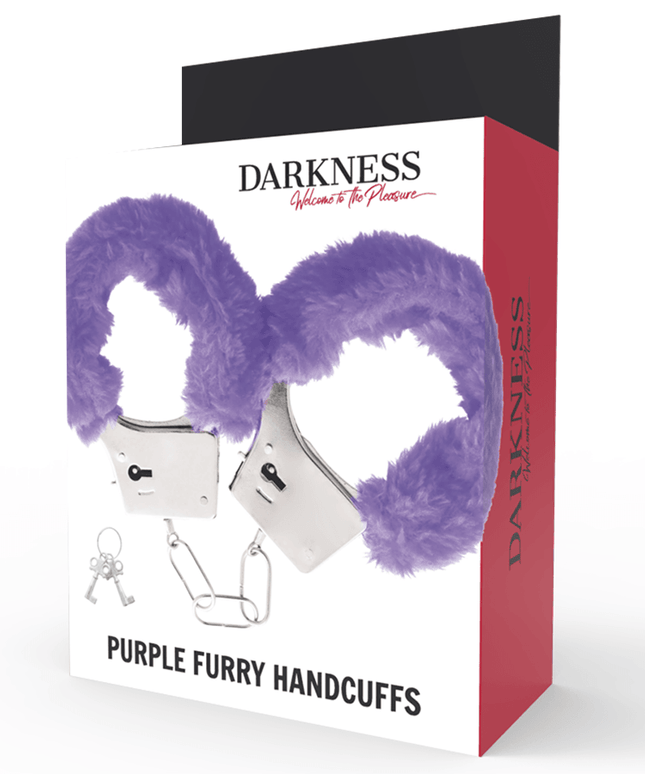 darkness manette in metallo foderate lilla