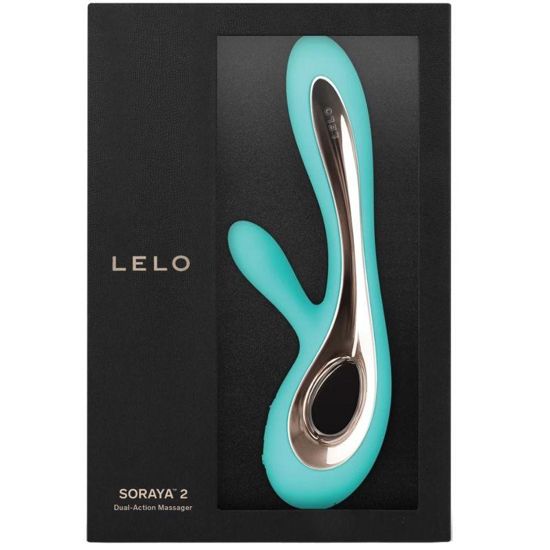 lelo vibratore soraya 2 rabbit aqua