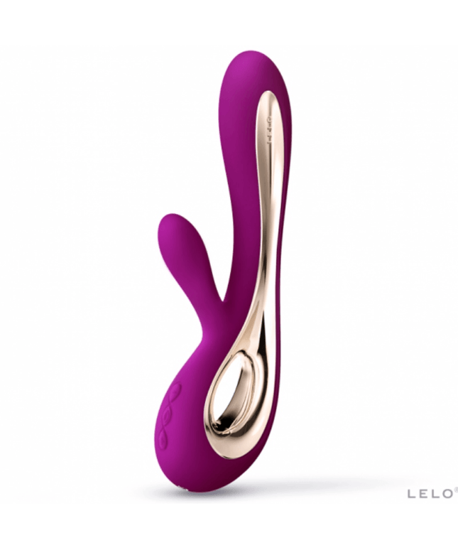 lelo vibratore soraya 2 rabbit deep rose