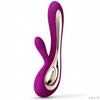 lelo vibratore soraya 2 rabbit deep rose