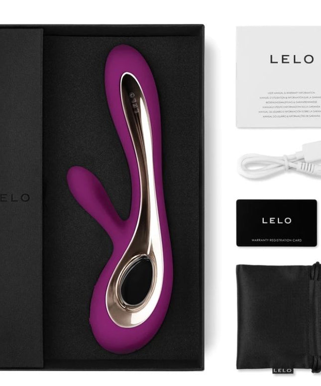 LELO - VIBRATORE SORAYA 2 RABBIT DEEP ROSE