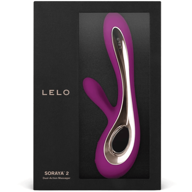 lelo vibratore soraya 2 rabbit deep rose