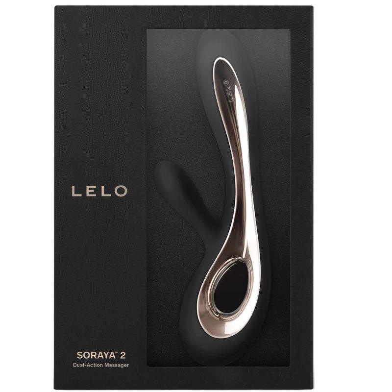 lelo vibratore coniglio nero soraya 2