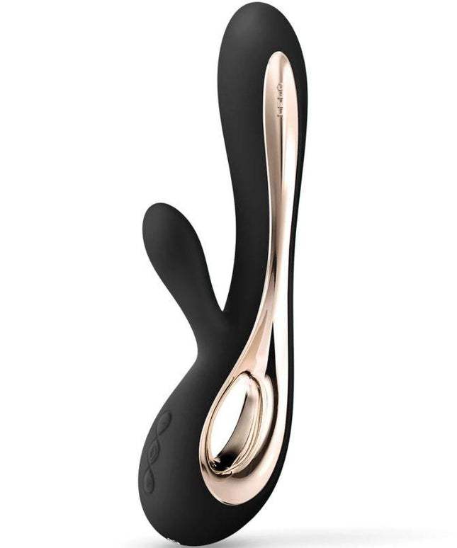 lelo vibratore coniglio nero soraya 2