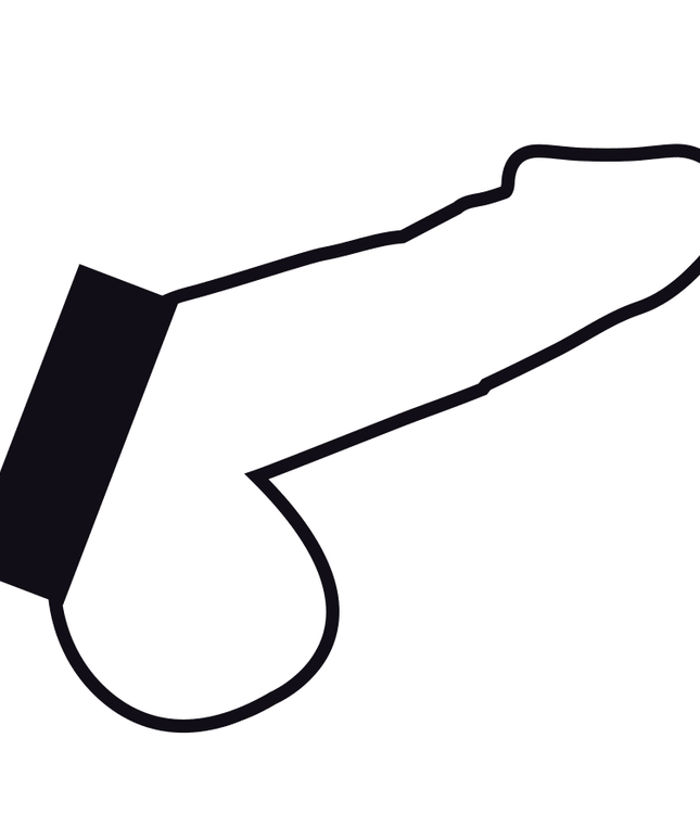 darkness anello di erezione in pelle